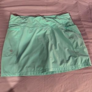 Athleta skort seafoam green